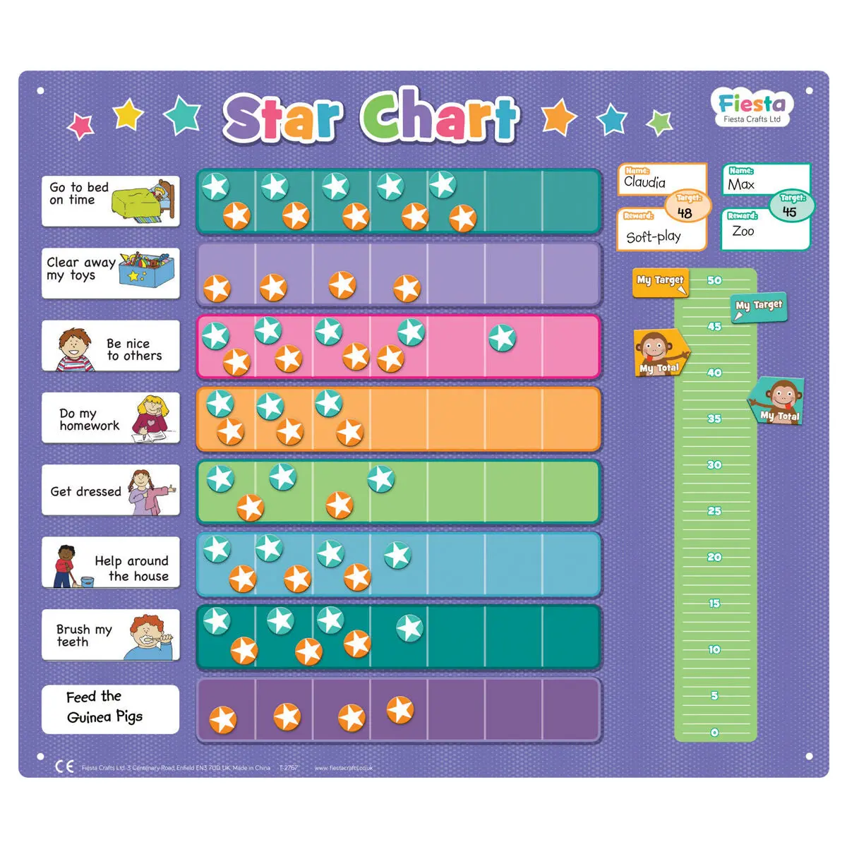 Extra-Large Star Magnetic Chart 1