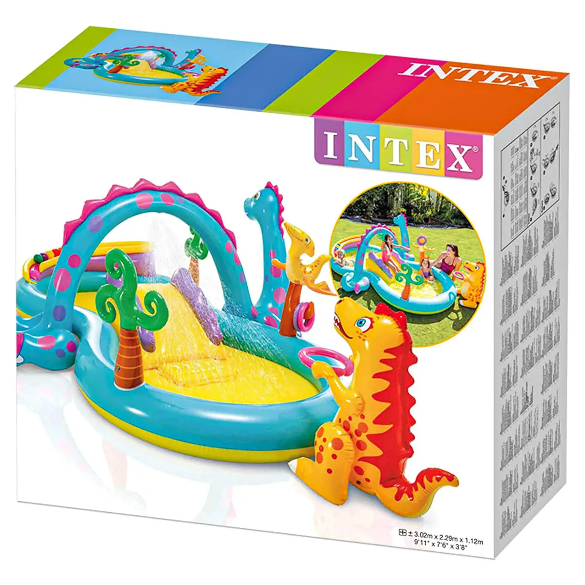 Intex Inflatable Dinoland Play Centre Pool 1