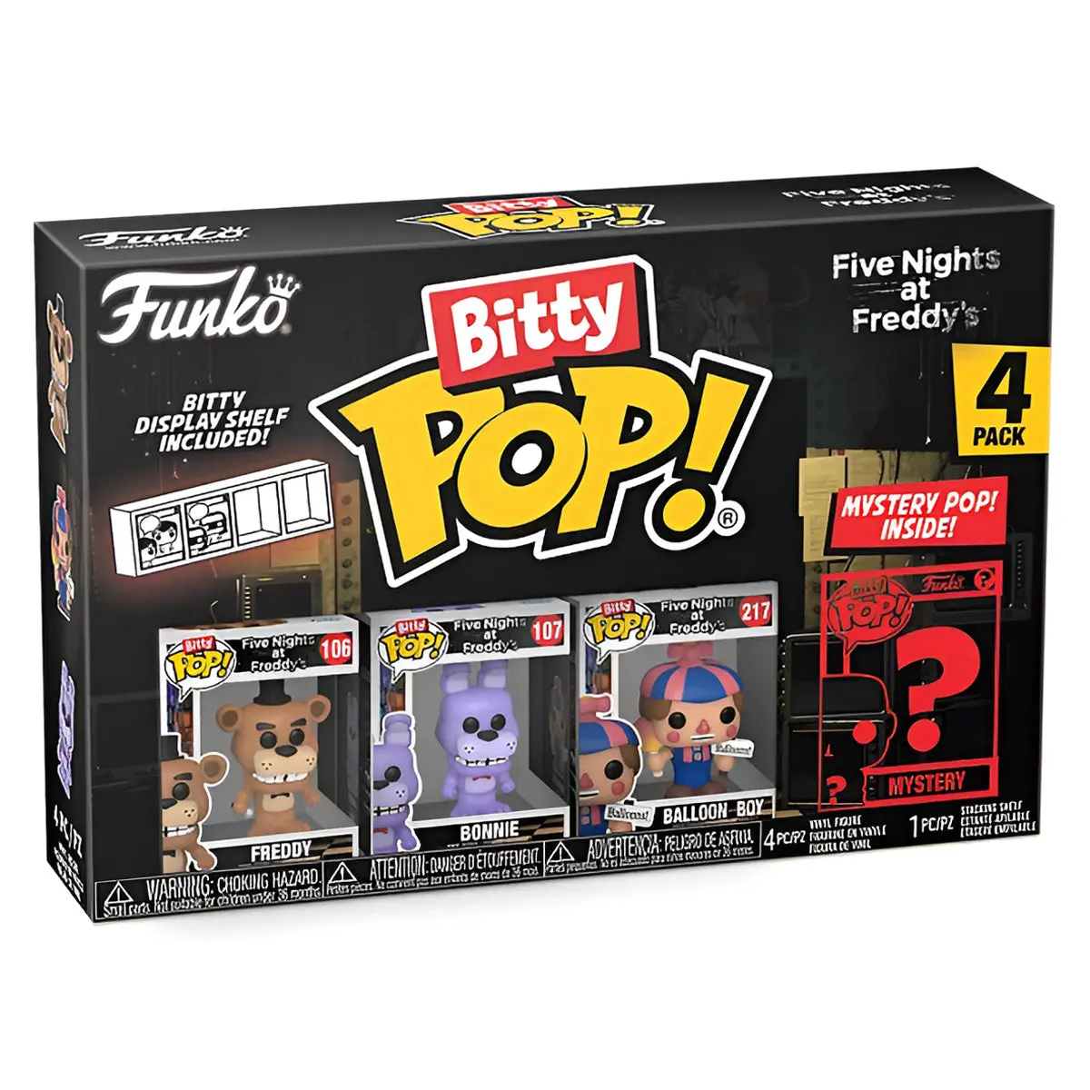 Funko Bitty Pop! Five Nights At Freddy's Mini Figures Series 3 (4 Pack) 1