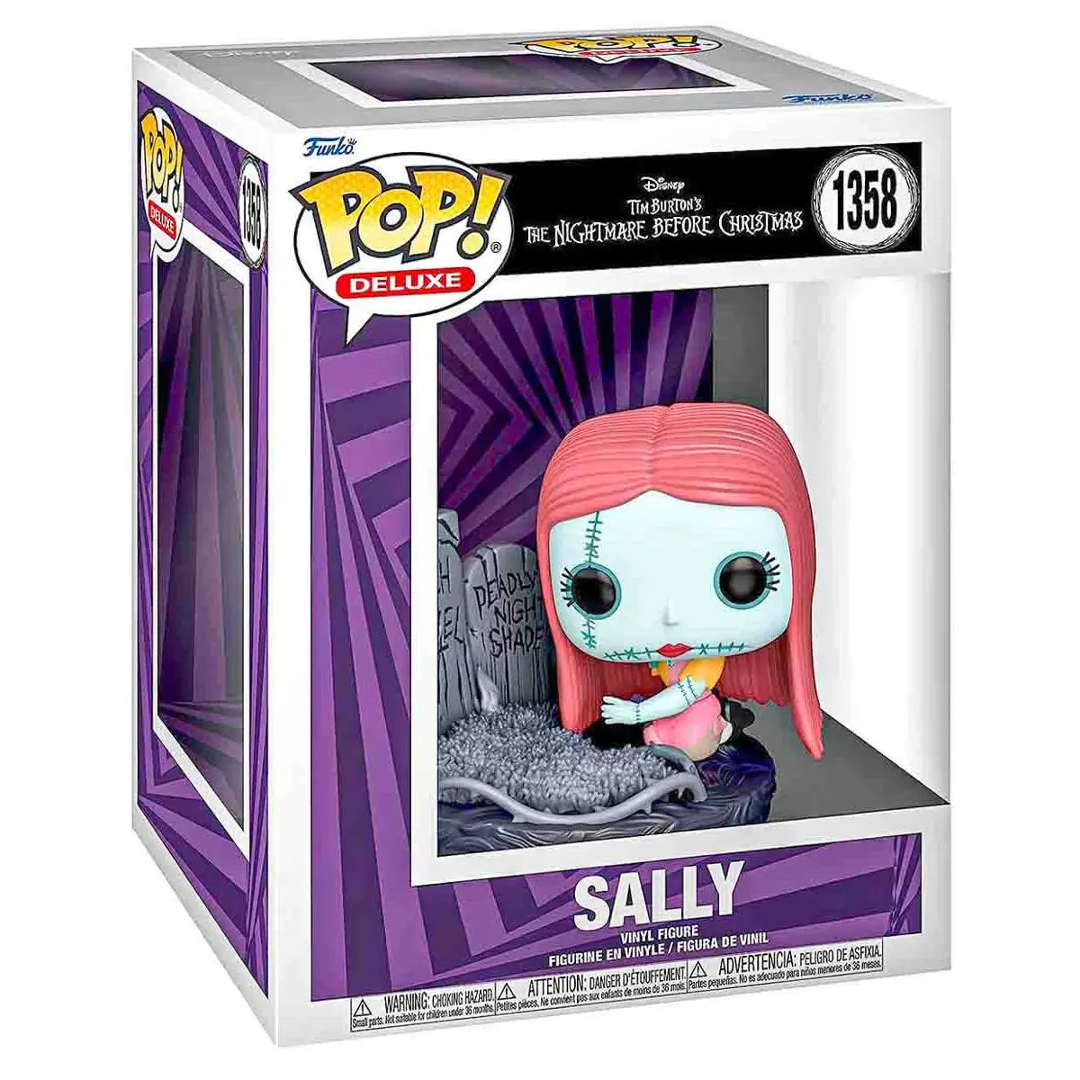 Funko Pop! Deluxe: The Nightmare Before Christmas 30Th Anniversary: Sally (Deadly Nightshade) Vinyl Figure #1358 1