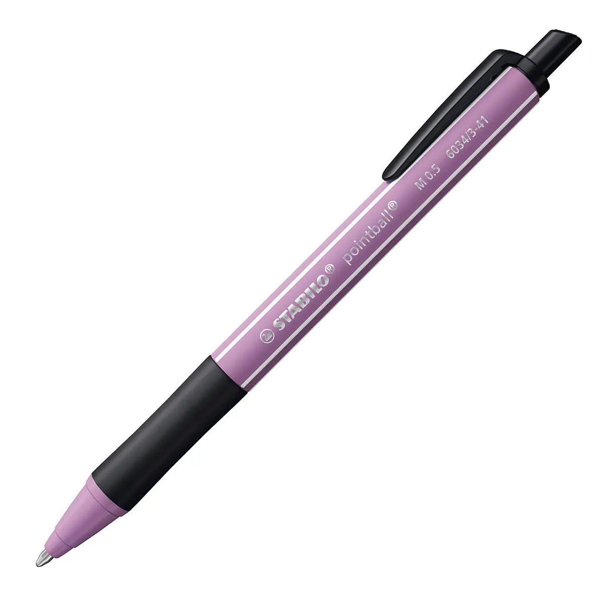 Stabilo Pointball Naturecolors Wildflower Edition Grey Violet Ballpoint Pen With Blue Ink 1