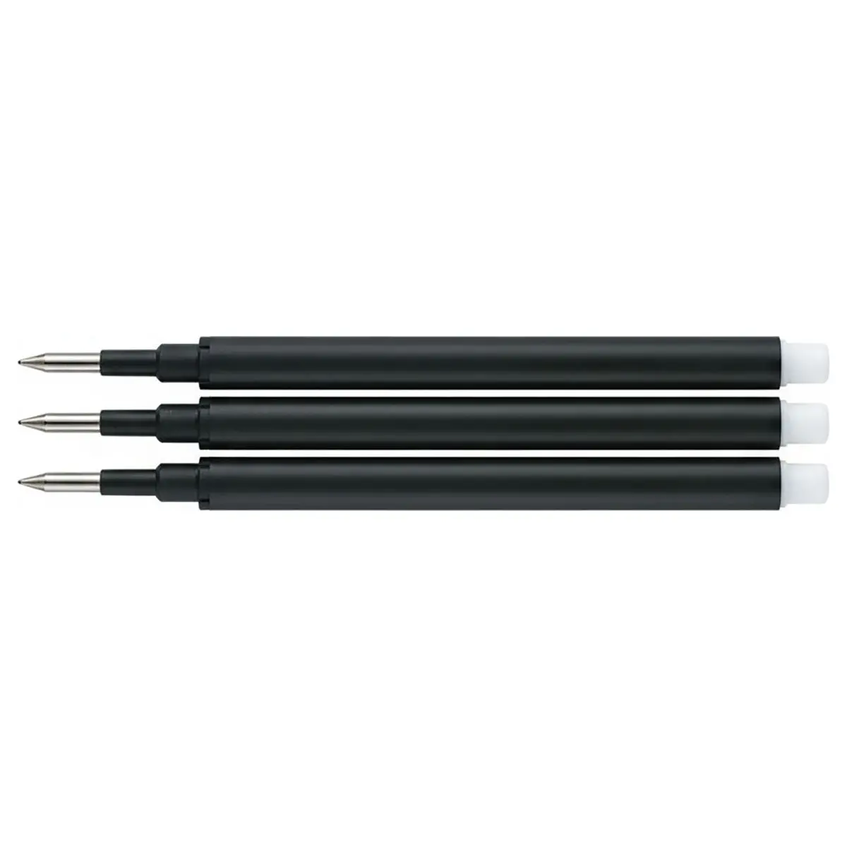 Pilot Frixion Ball & Ball Clicker M Black Ink Refills (3 Pack) 2