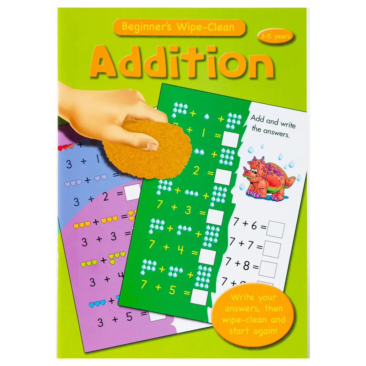 Beginners Wipe-Clean Addition Book 1