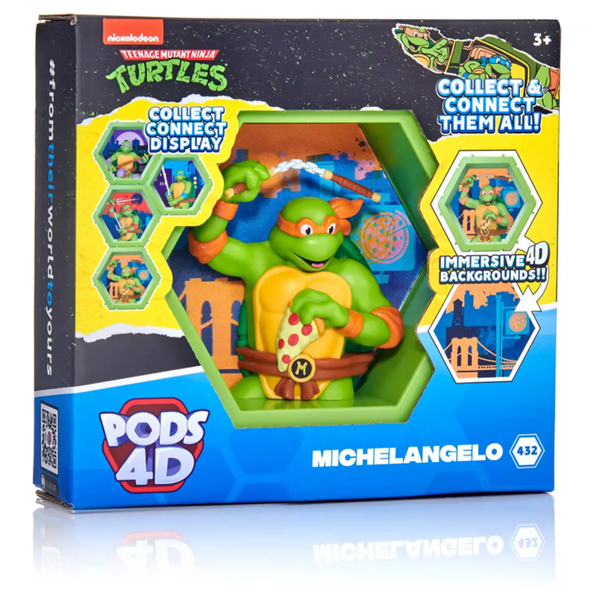 Pods 4D Teenage Mutant Turtles: Michelangelo Figure 1