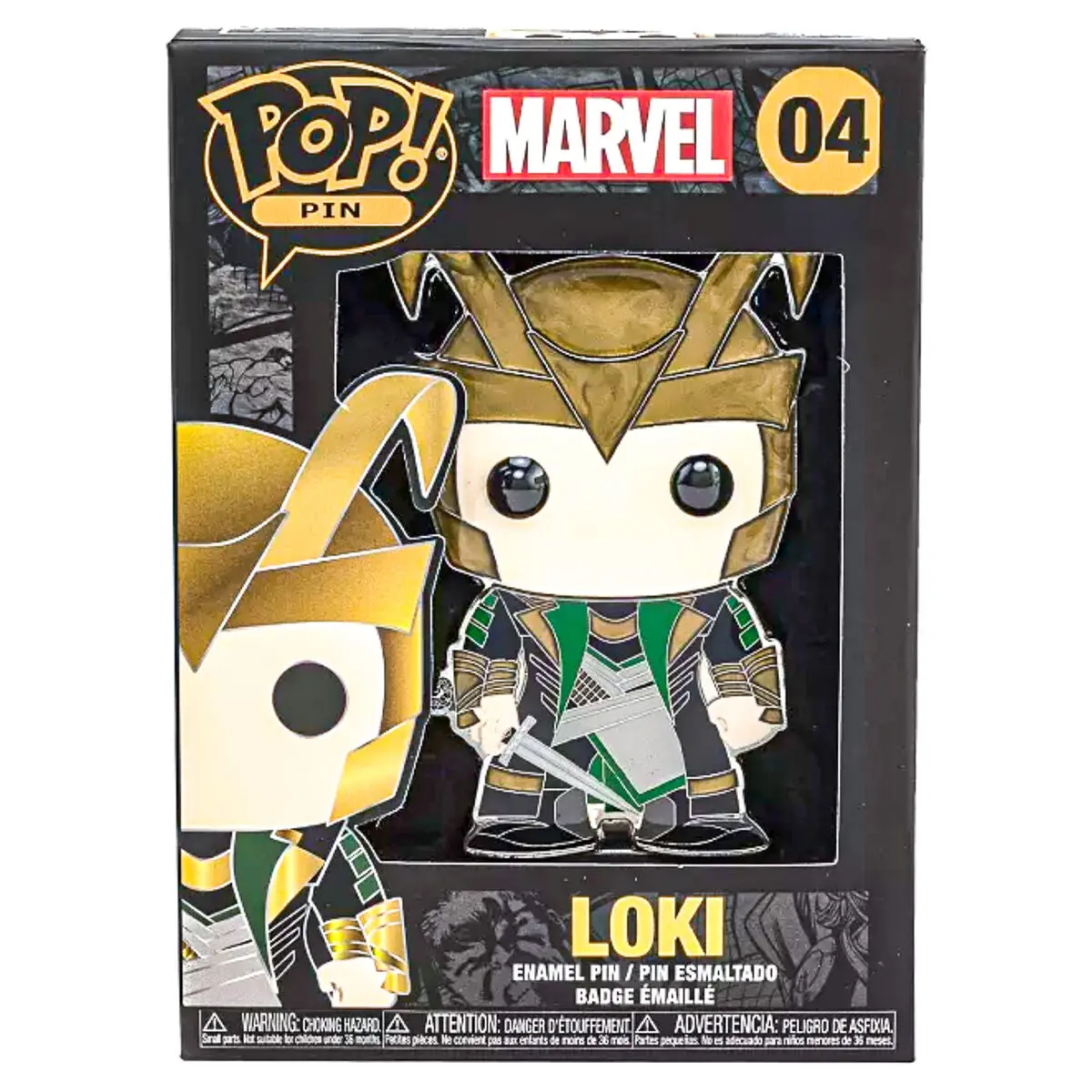Funko Pop! Pin Marvel Loki Enamel Pin #04 1