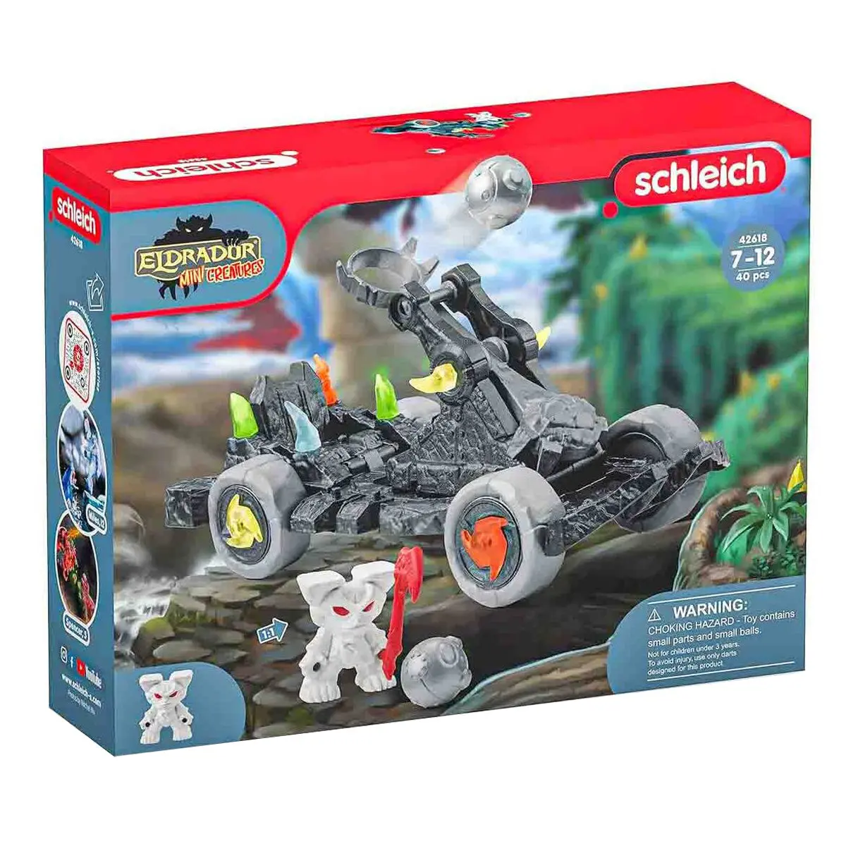 Schleich Eldrador Catapult With Mini Creature Figure 1