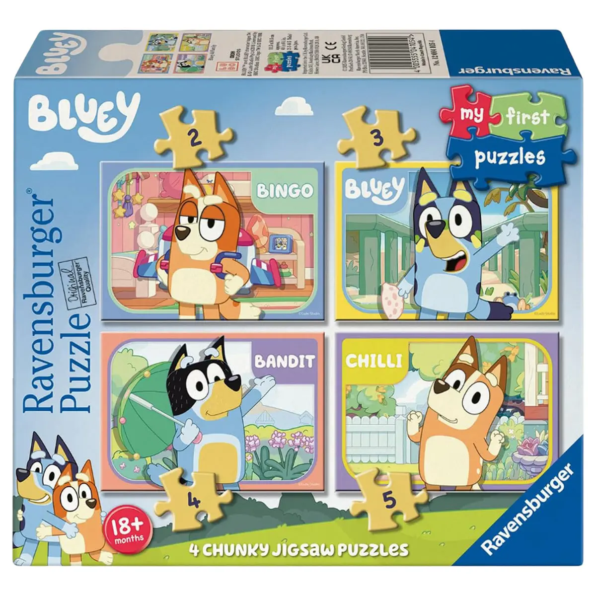 Ravensburger Bluey My First Puzzles 1