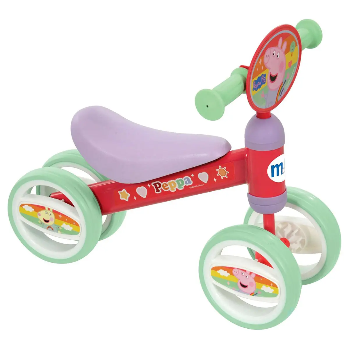 Peppa Pig Deluxe Bobble Ride On 1