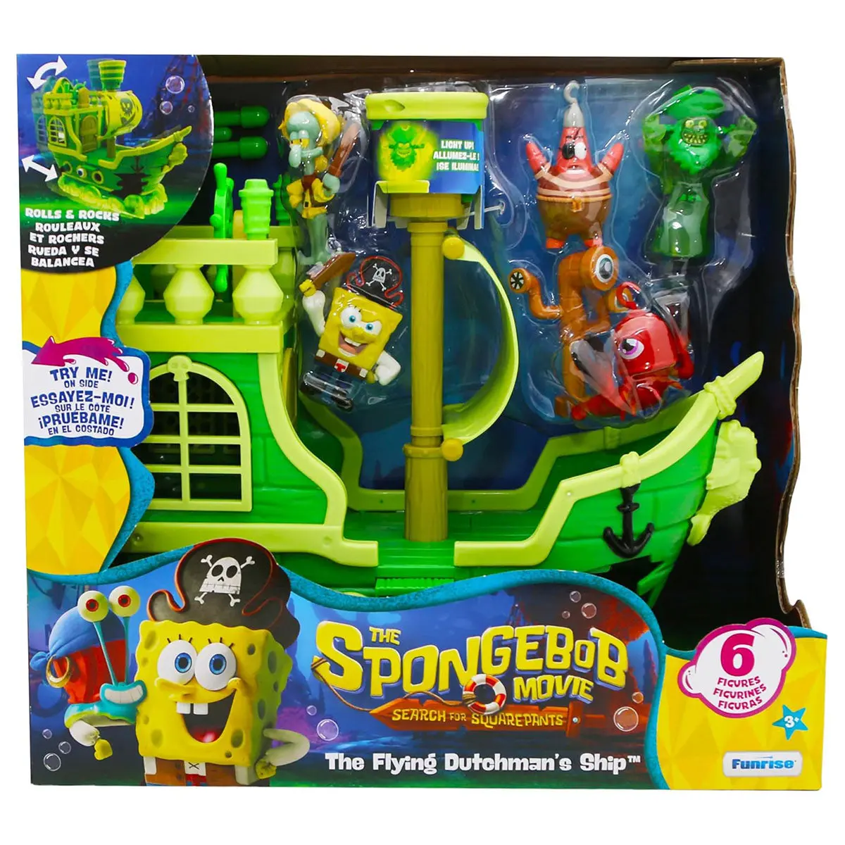 The Spongebob Movie: Search For Squarepants: The Flying Dutchman's Ship Playset 1