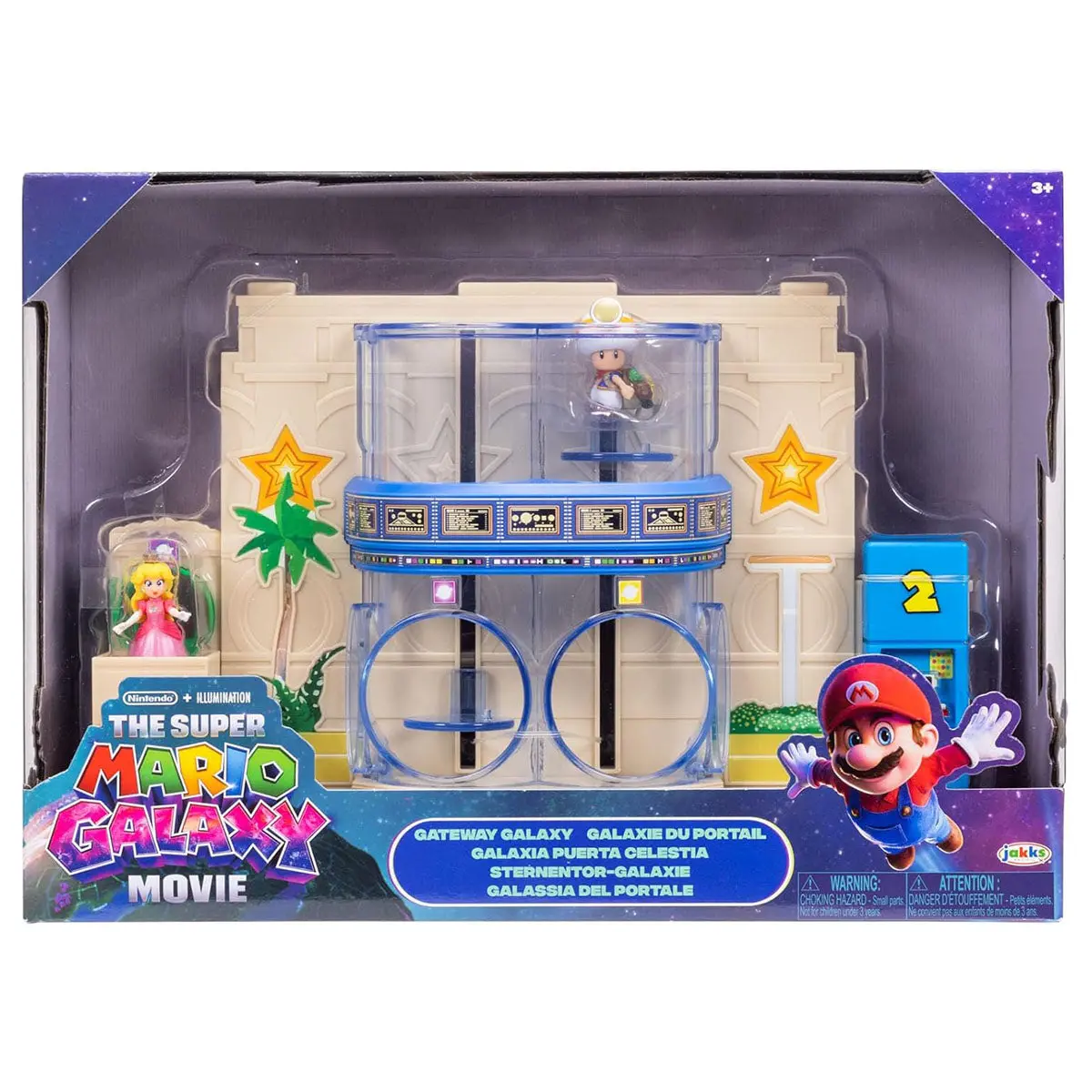 The Super Mario Galaxy Movie Gateway Galaxy Playset 1