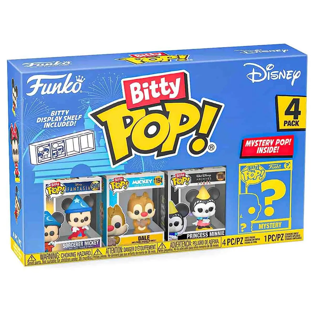 Funko Bitty Pop! Disney Mini Figures Series 3 (4 Pack) 1