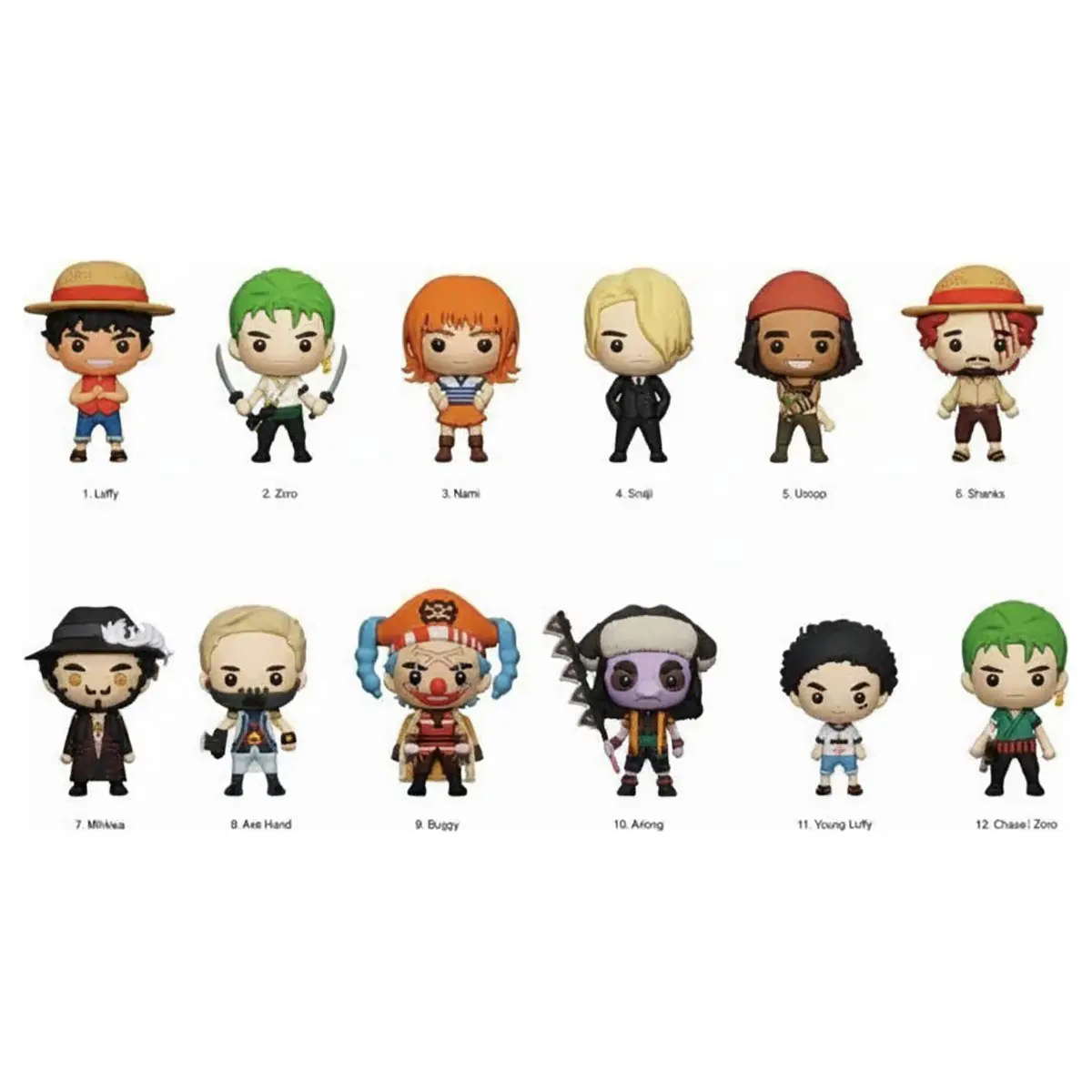 One Piece Netflix Live Action Series 1 Bag Clips 2