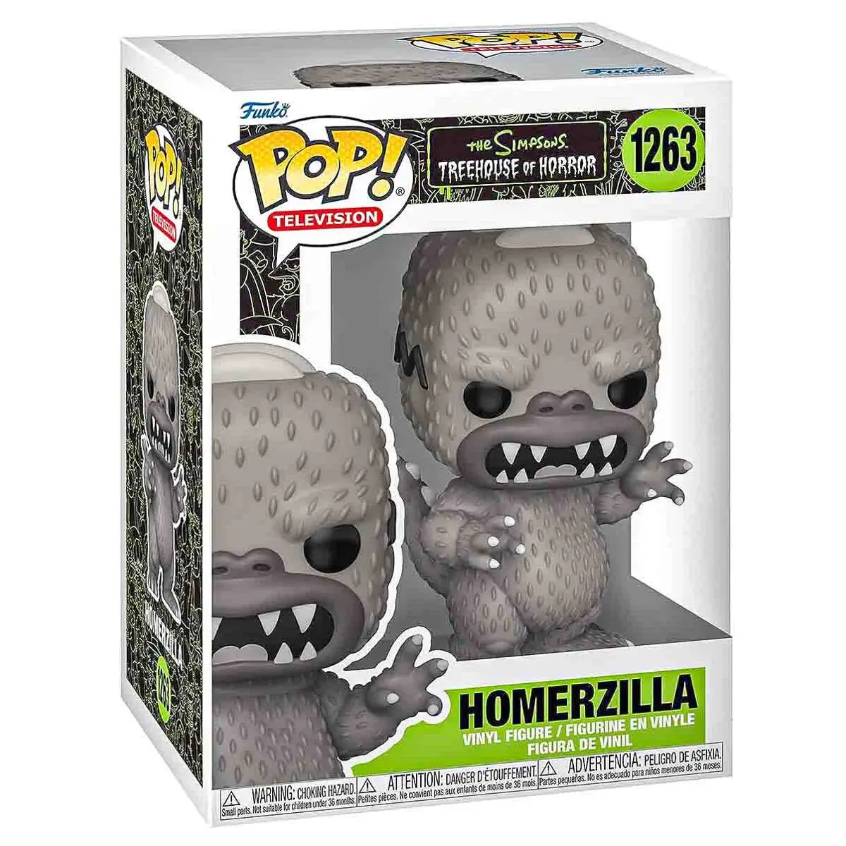 Funko Pop! Television: The Simpsons: Treehouse Of Horror: Homerzilla Vinyl Figure #1263 1