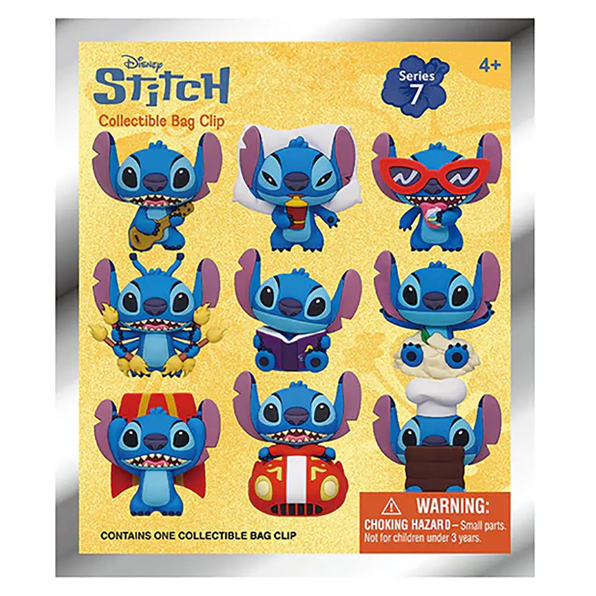 Disney Stitch Series 7 Collectible Bag Clip (Styles Vary) 1