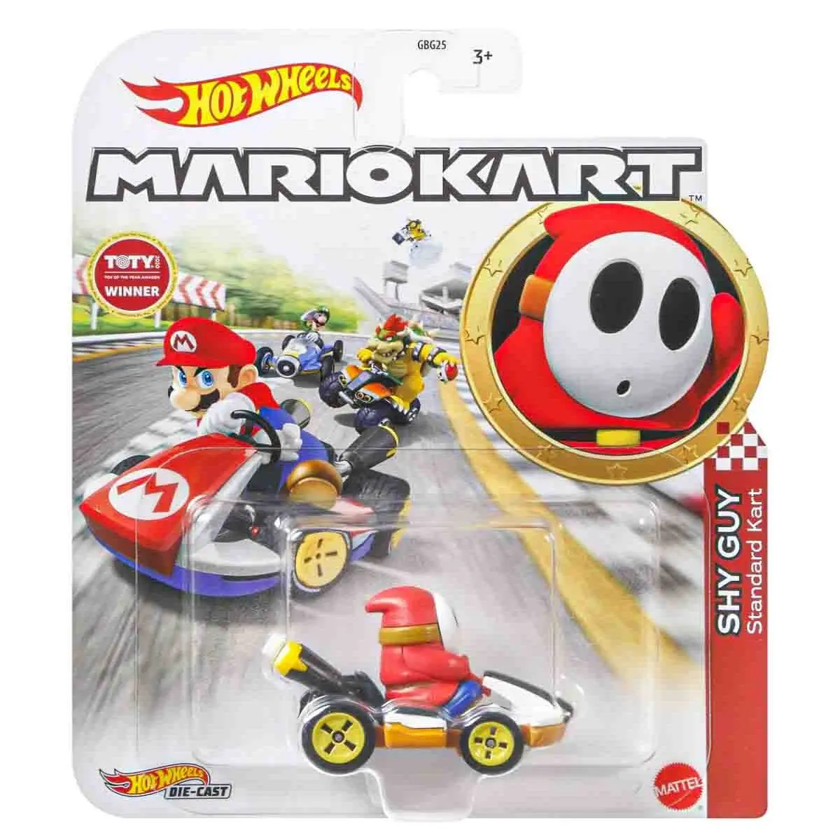 Hot Wheels Mario Kart Shy Guy Standard Kart 1