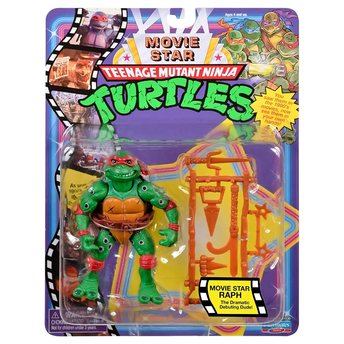 Teenage Mutant Ninja Turtles Movie Star Raph Figure 1