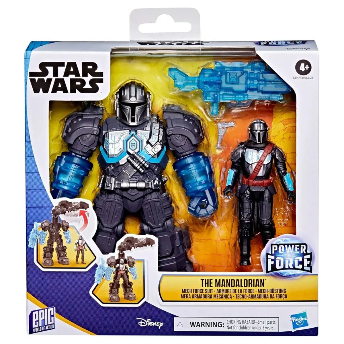 Star Wars: The Mandalorian Mech Force Suit Set 1