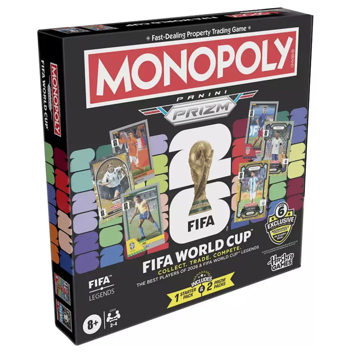 Monopoly Panini Prizm Fifa World Cup Board Game 1