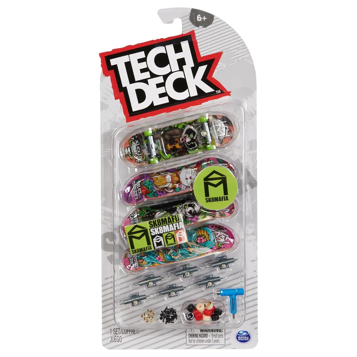 Tech Deck Sk8mafia 96Mm Fingerboards (4 Pack) 1