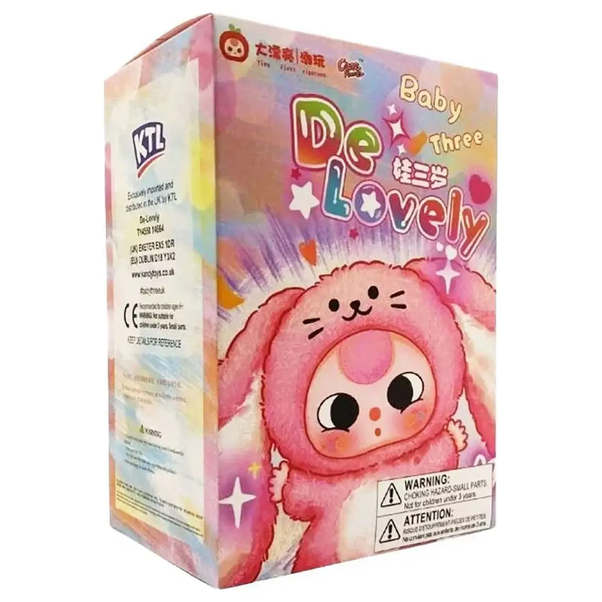 Baby Three De-Lovely Plush (Styles Vary) 1