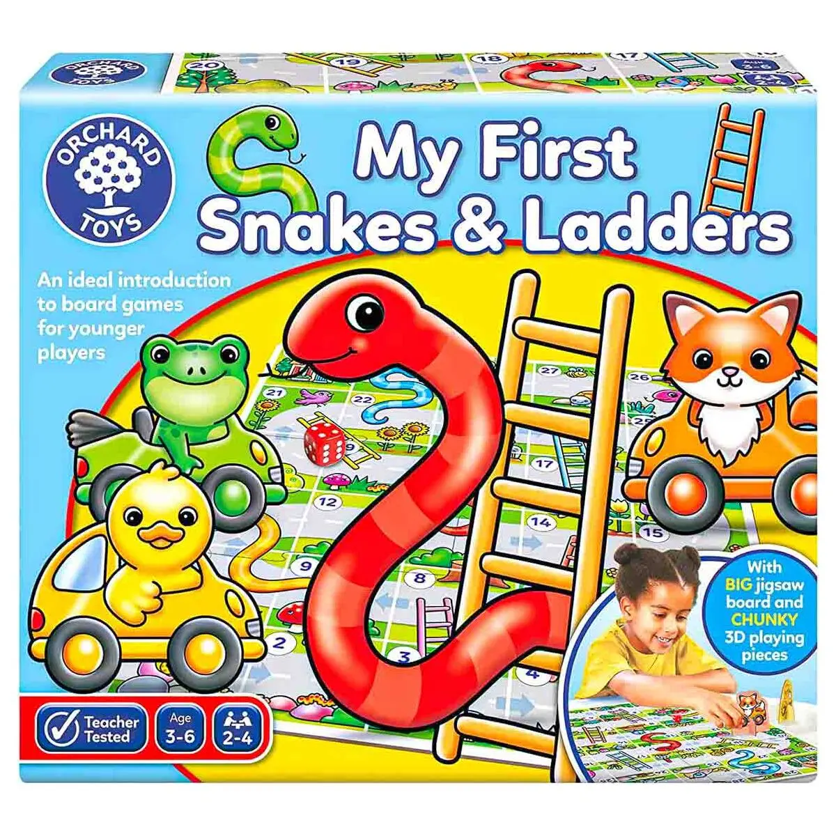Orchard Toys My First Snakes & Ladders Board Game 1