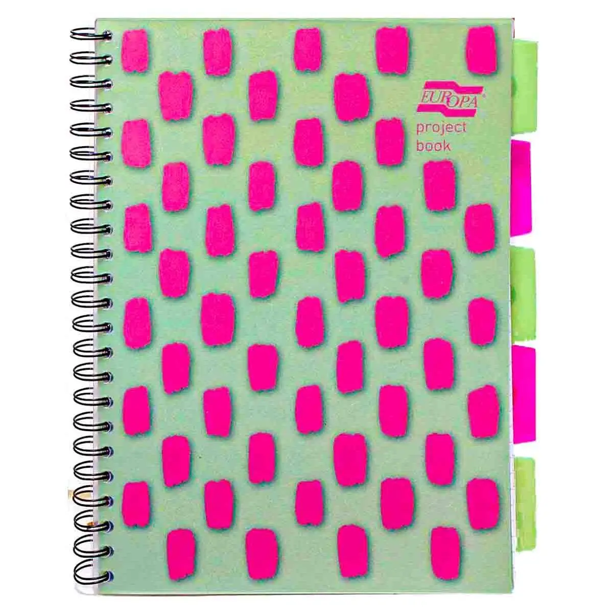 Clairefontaine Europa Splash A4 Project Book Pink 1