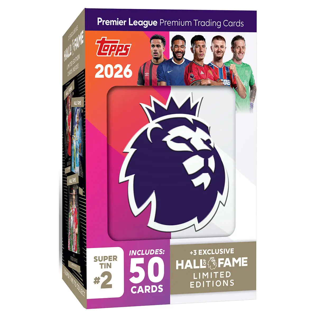 Topps Premier League 2025/26 Premium Trading Cards Super Tin #2 Hall Of Fame 1