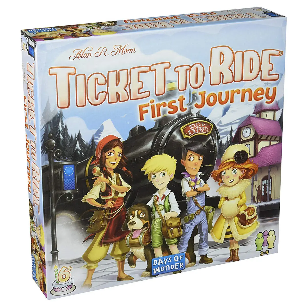 Ticket To Ride: First Journey Board Game 1