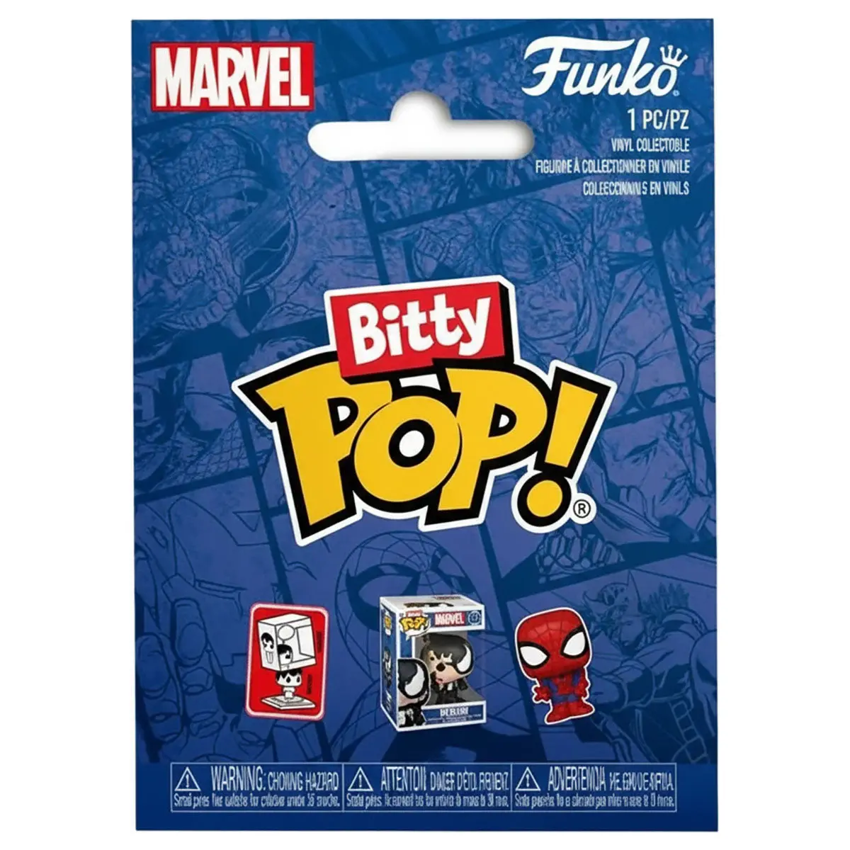 Funko Bitty Pop! Singles: Marvel Spider-Man Vinyl Figure Blind Bag (Styles Vary) 1