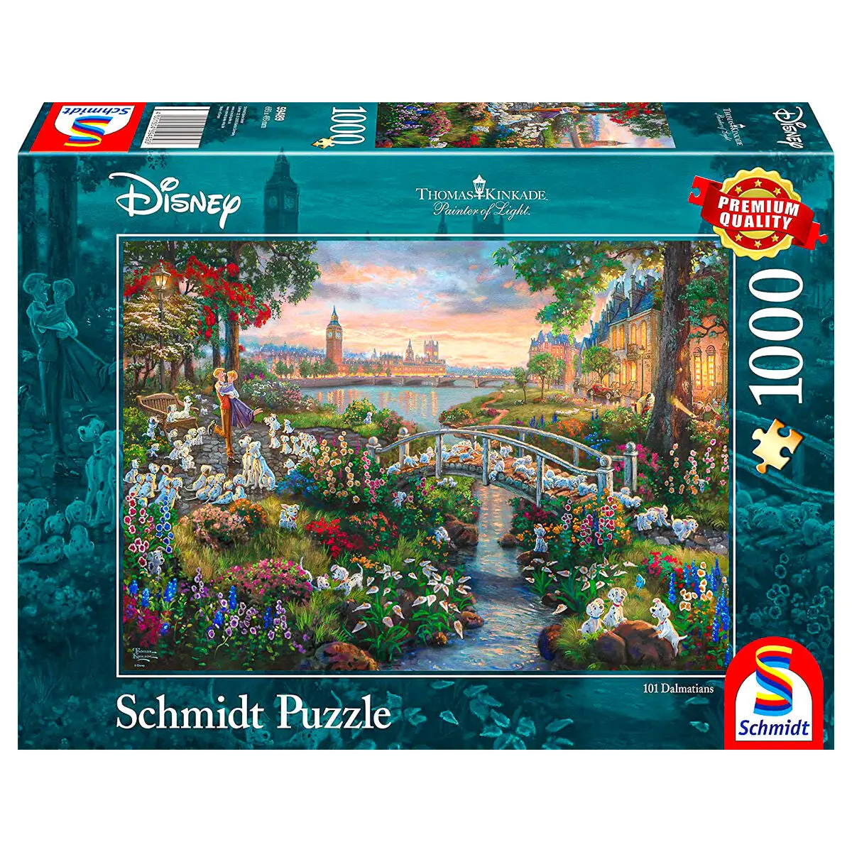 Disney 101 Dalmatians Puzzle 1000 Piece 1