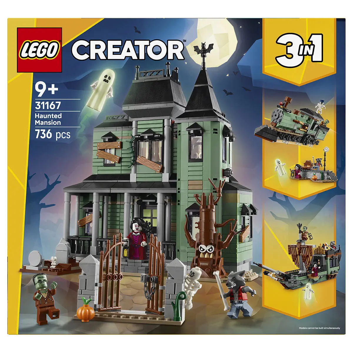Lego Creator 3 In 1 Haunted Mansion Building Set 1