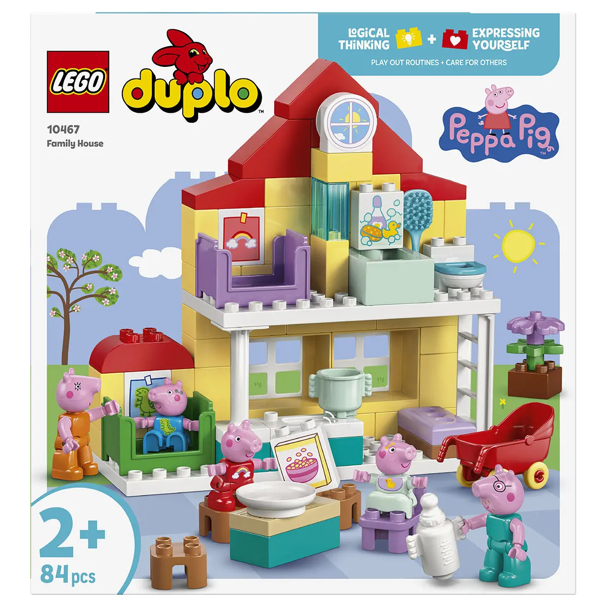 Lego Duplo Peppa Pig Family House Building Set 1