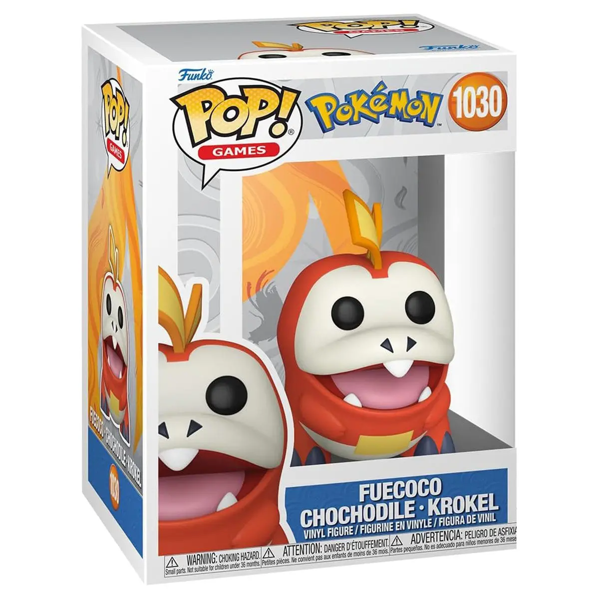 Funko Pop! Games: Pokémon Fuecoco Vinyl Figure #1030 1