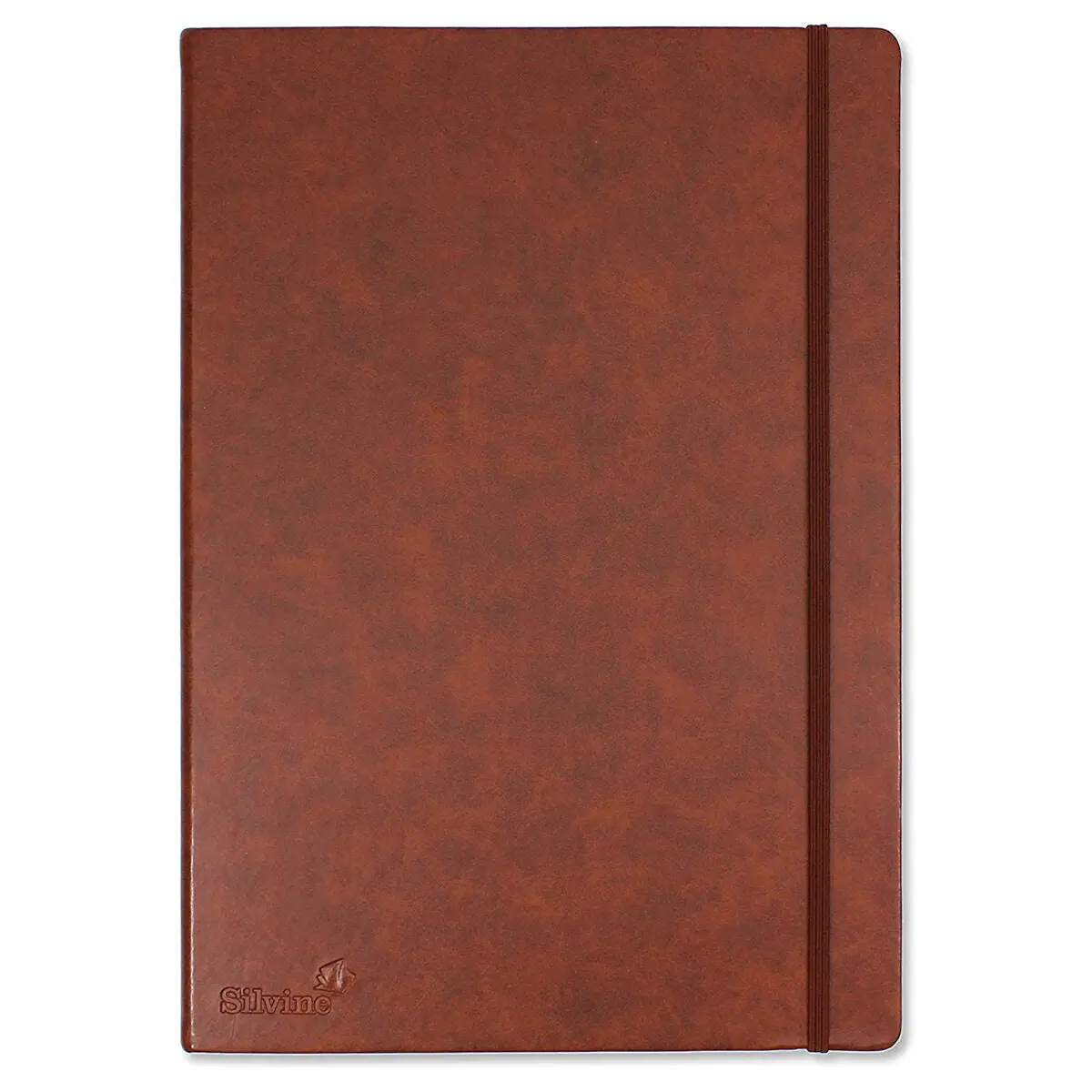 Silvine Executive Soft Feel Tan A4 Notebook Lined 160 Pages 1