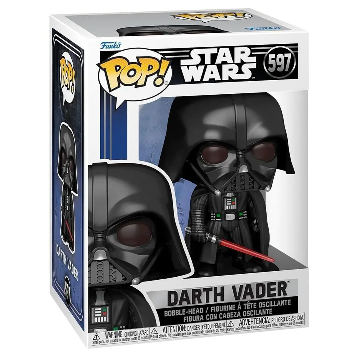 Funko Pop! Star Wars: A New Hope: Darth Vader Bobble-Head Figure #597 1