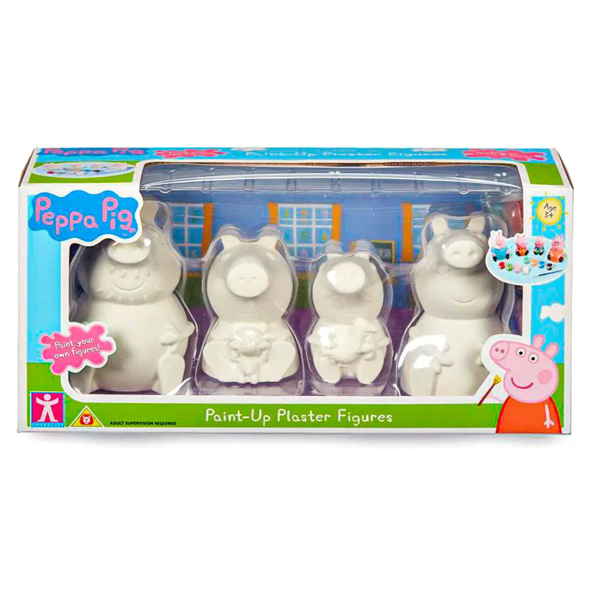 Peppa Pig Paint-Up Plaster Figures 1