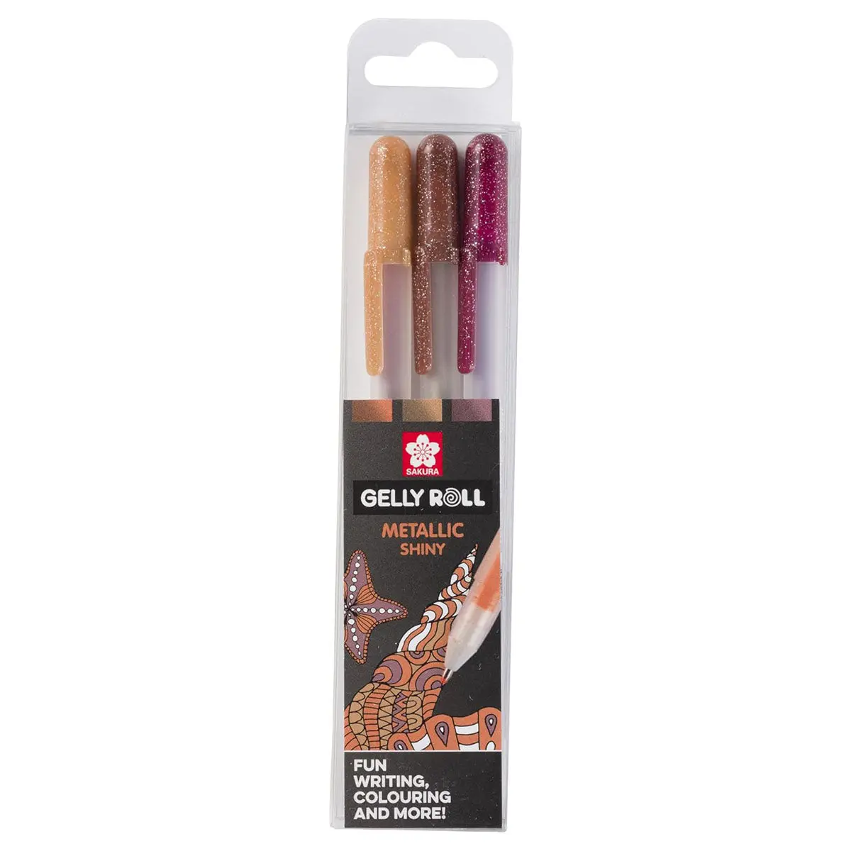 Sakura Gelly Roll Metallic Set Nature 3 Colours 1