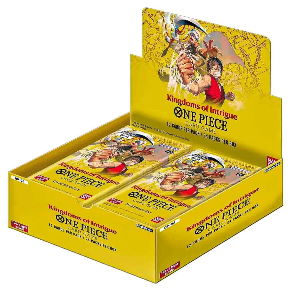 One Piece: Kingdoms Of Intrigue Card Game Booster 24 Pack Box 1