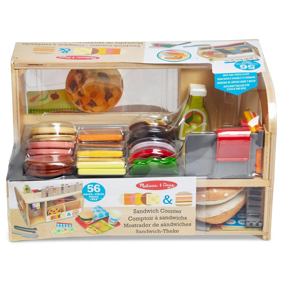 Melissa & Doug Sandwich Counter Playset 1