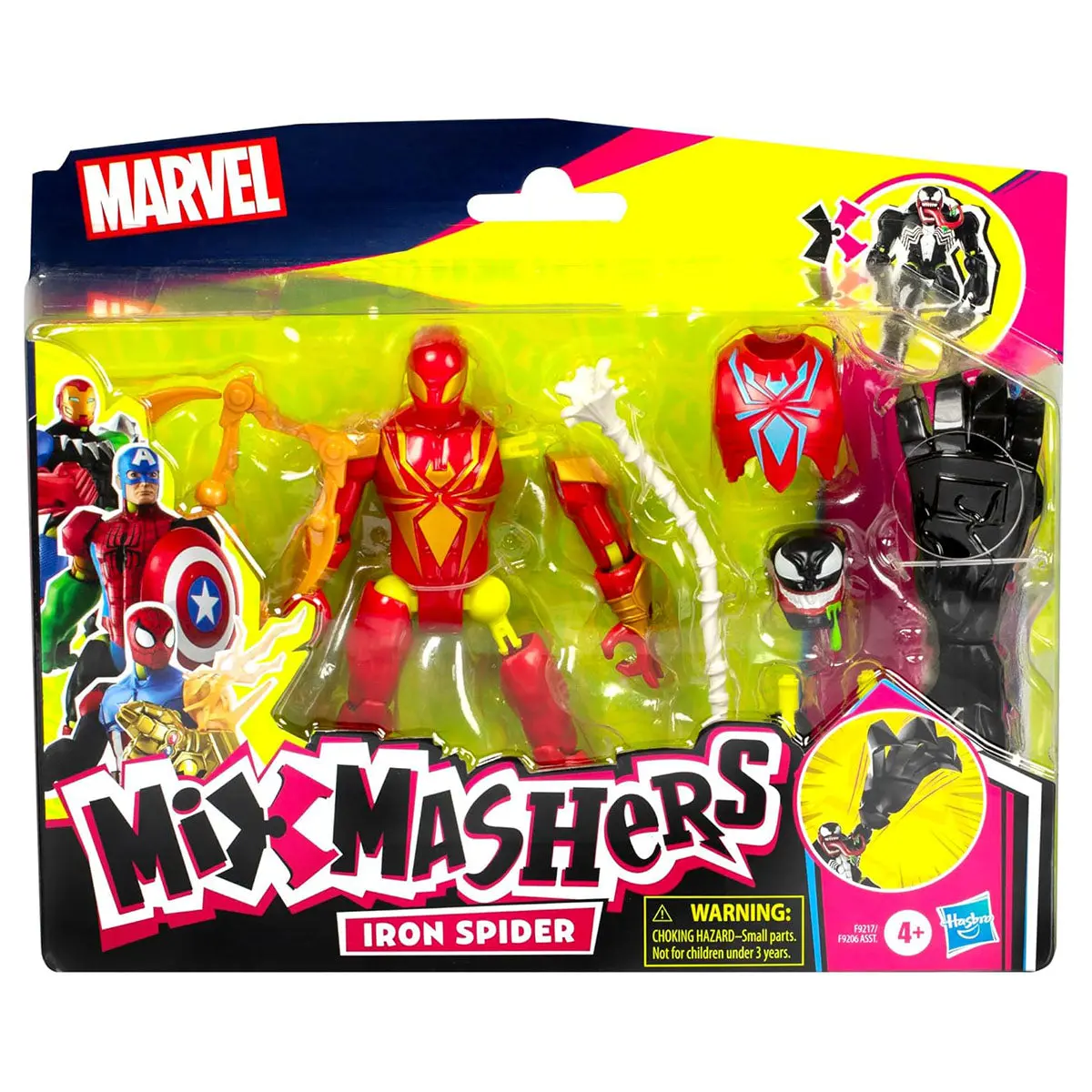 Mixmashers Marvel Iron Spider Figure 1