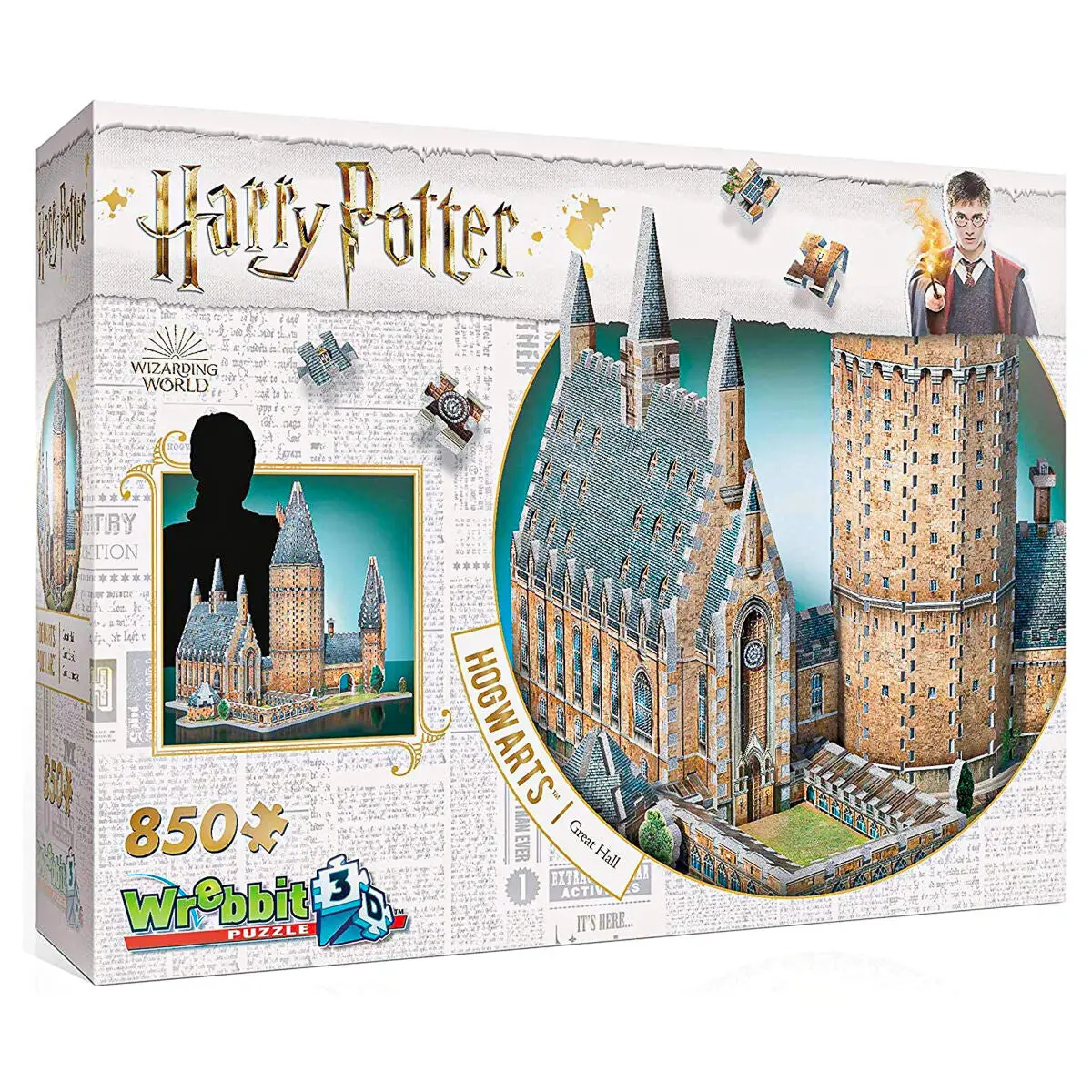 Harry Potter Hogwarts Great Hall 3D Puzzle 850 Piece 1