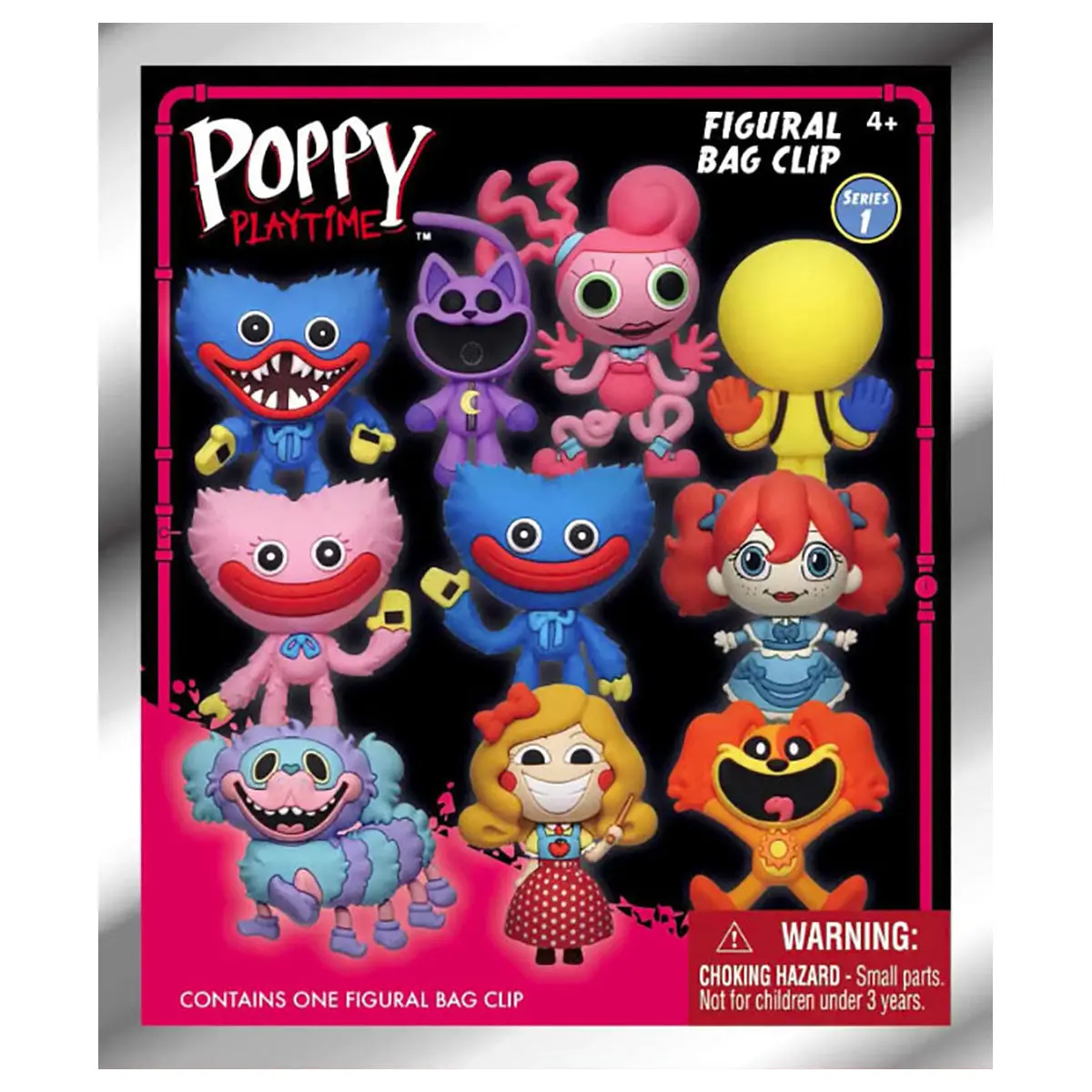 Poppy Playtime Figural Bag Clip (Styles Vary) 1