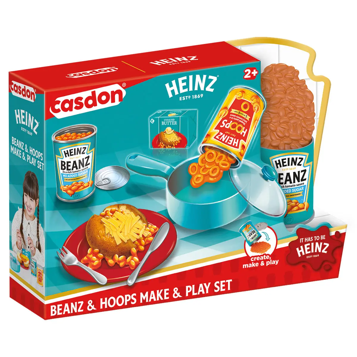 Toy Heinz Beanz & Hoops Make & Play Set 1