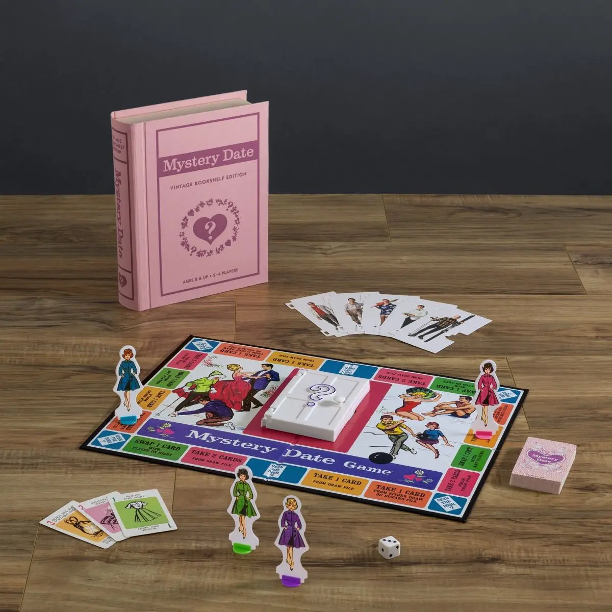 Mystery Date Vintage Bookshelf Edition Board Game 2