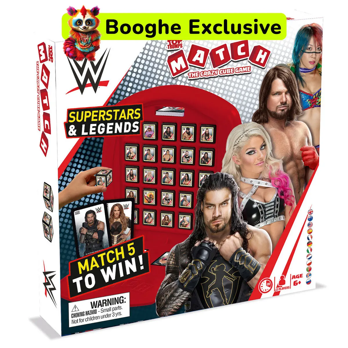 Wwe Superstars & Legends Top Trumps Match Game 1