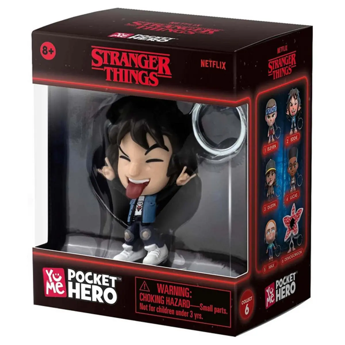 Stranger Things Pocket Hero Eddie Keyring 1