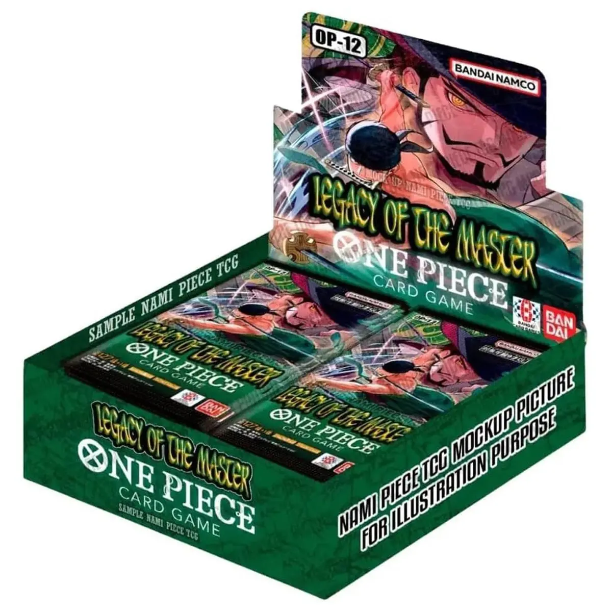 One Piece Card Game: Legacy Of The Master (Op-12) Booster 24 Pack Box 1
