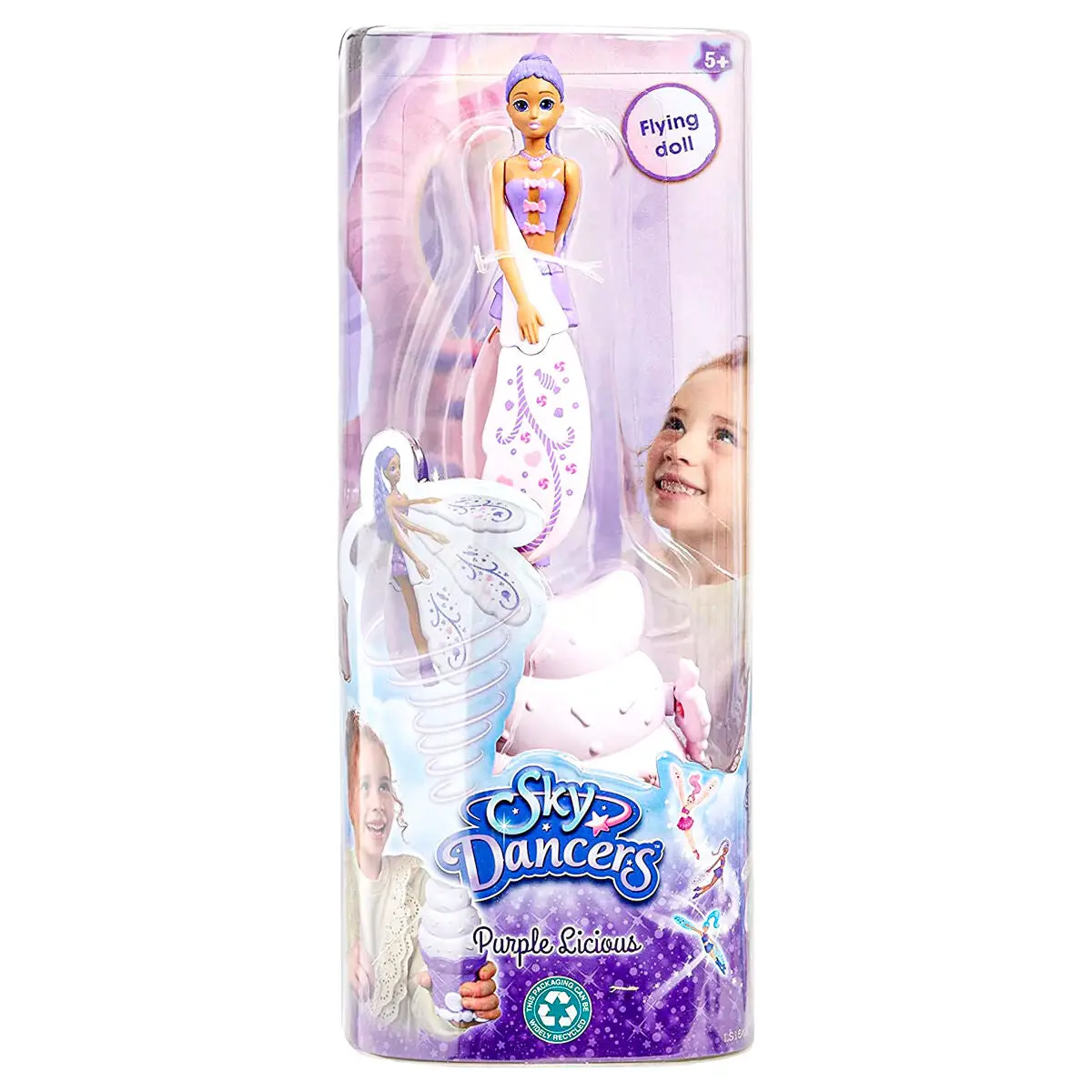 Sky Dancers Purple Licious Flying Doll 1