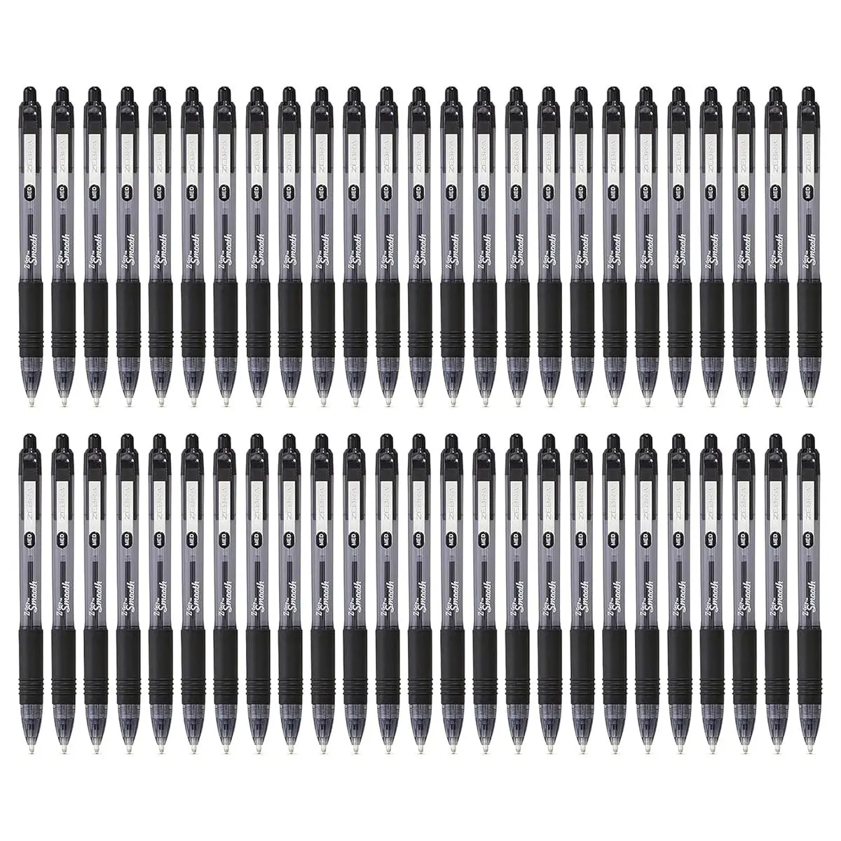 Zebra Pens Z-Grip Smooth Black Ink Box Of 50 2
