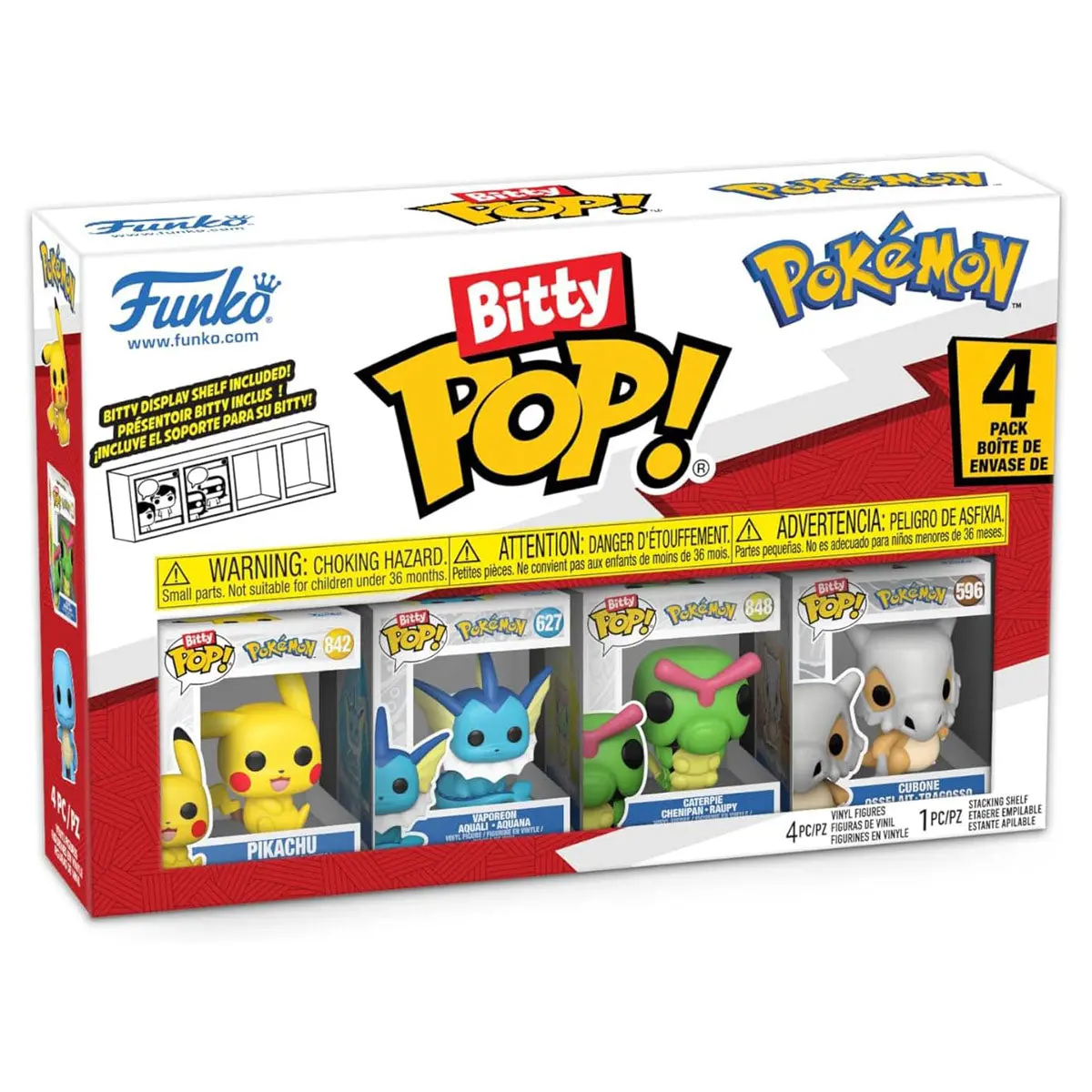 Funko Bitty Pop! Pokémon Mini Figures Series 1 (4 Pack) 1